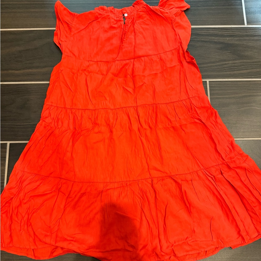 Maternity red midi Jodifl dress
